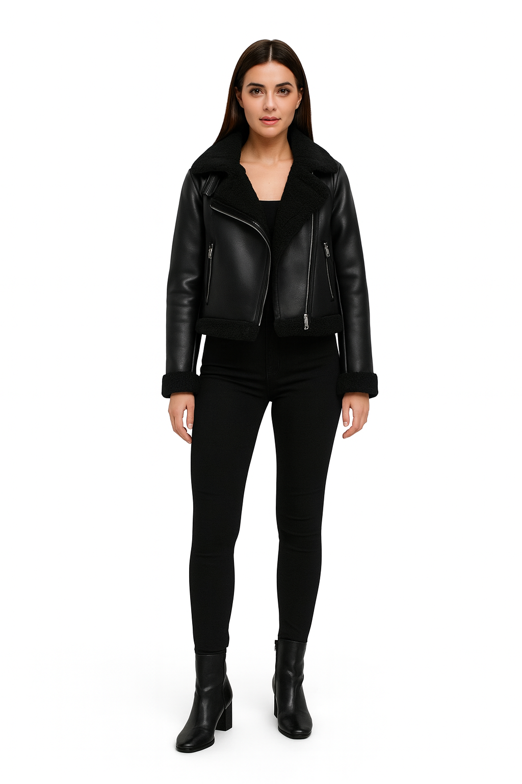 Giacca in pelle Rasbol