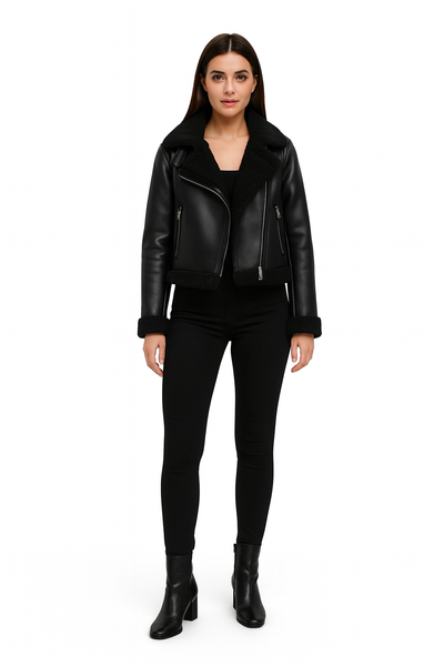 Giacca in pelle Rasbol