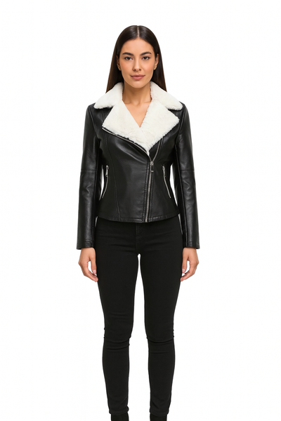 Giacca in pelle Salton