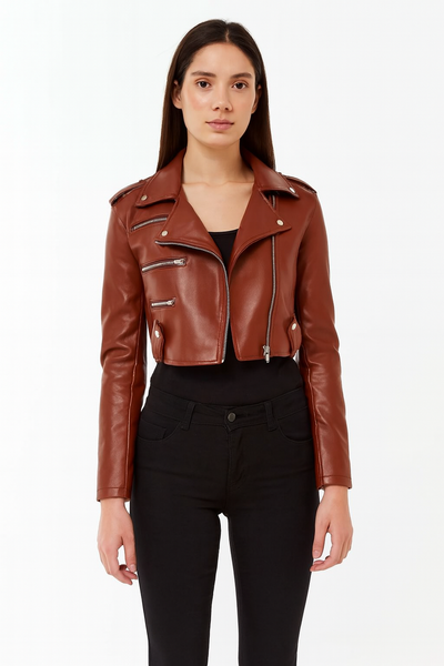 Giacca in pelle Cotstar