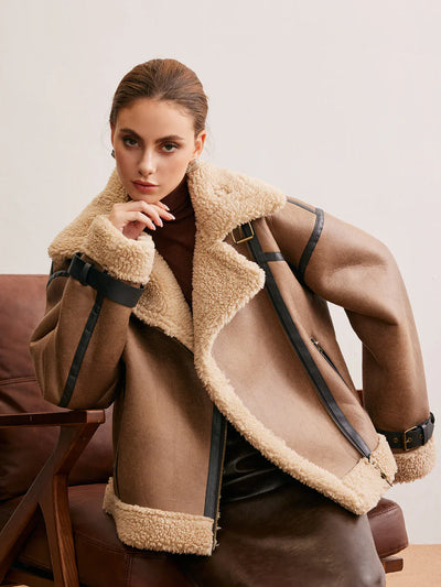 Seldar Faux Leather Jacket