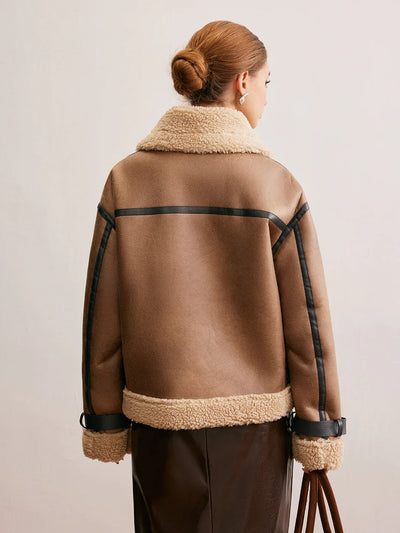 Seldar Faux Leather Jacket