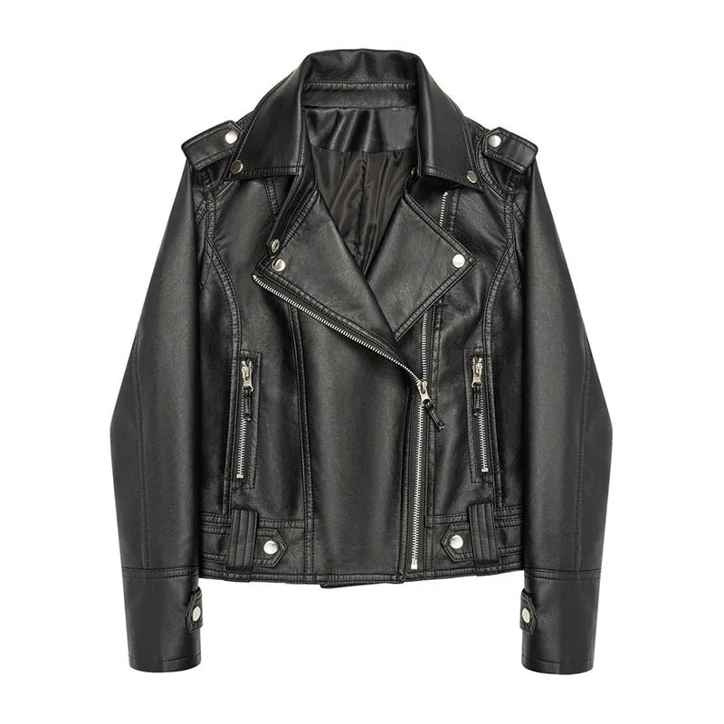 Sapphire Leather Jacket
