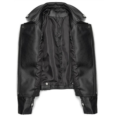 Sapphire Leather Jacket