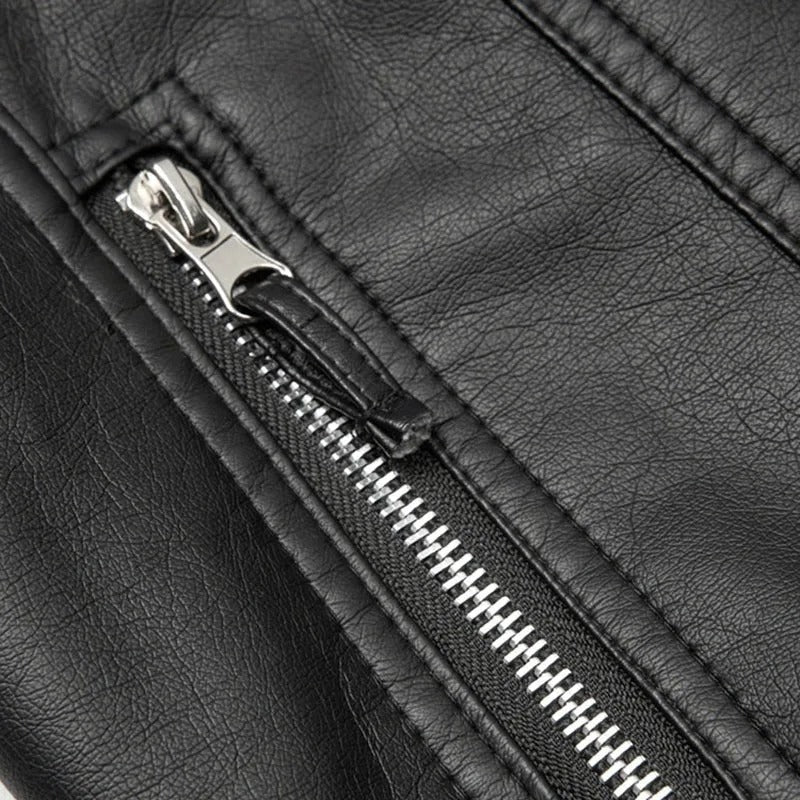 Sapphire Leather Jacket