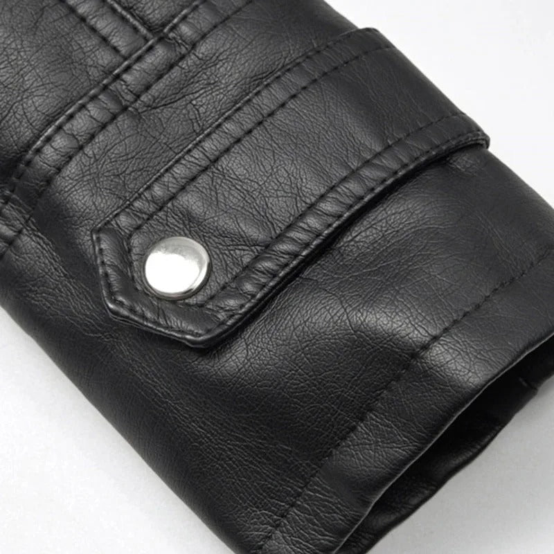 Sapphire Leather Jacket
